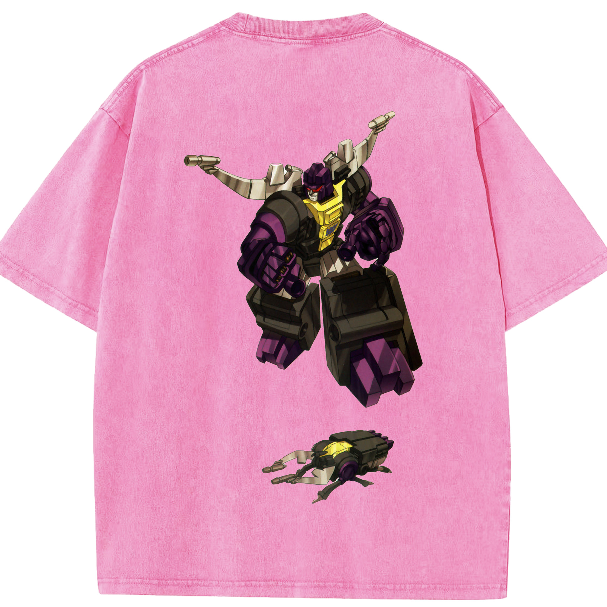（画像用）  綿100% ヴィンテージ風 半袖Tシャツ（背面プリント）